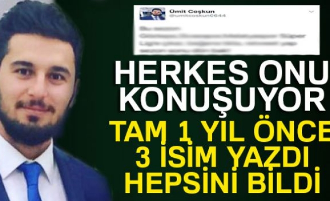 3 takımı da bildi