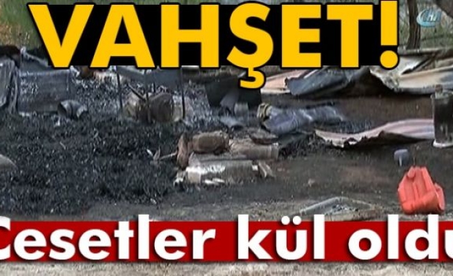 3 tarım işçisi yanarak kül oldu