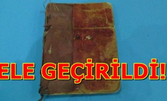 400 Yıllık Kitap Ele Geçirildi!