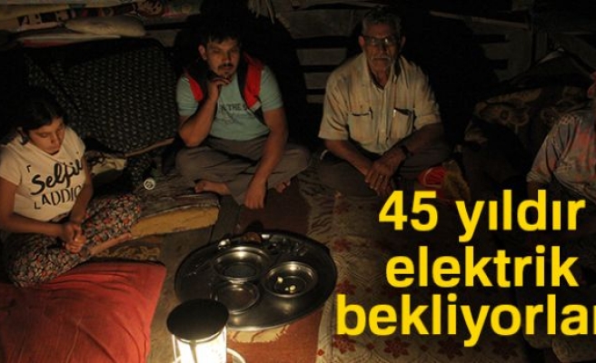 45 yıldır bekliyorlar!