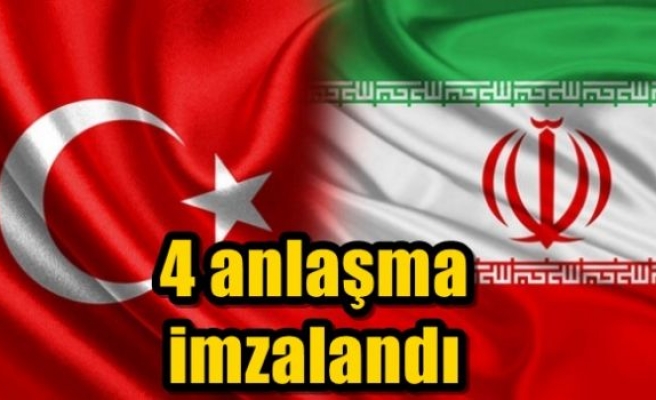 4 anlaşma imzalandı