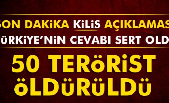 50 IŞİD mensubu öldürüldü