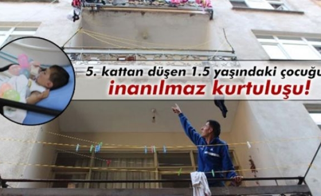 5. kattan düşen çocuğun inanılmaz kurtuluşu