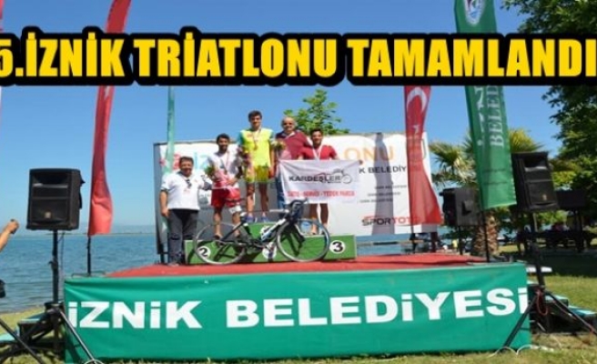 5.İZNİK TRİATLONU TAMAMLANDI