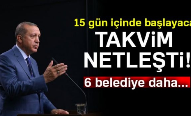 6 belediyede daha değişim yaşanacak