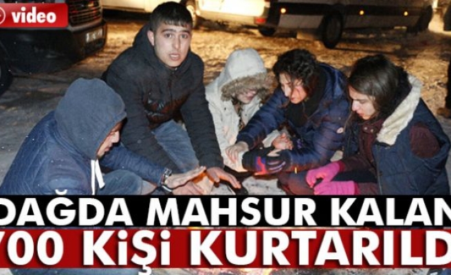 700 KİŞİ KURTARILDI!