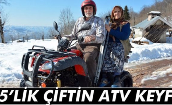 85’lik dede ve ninenin ATV tutkusu