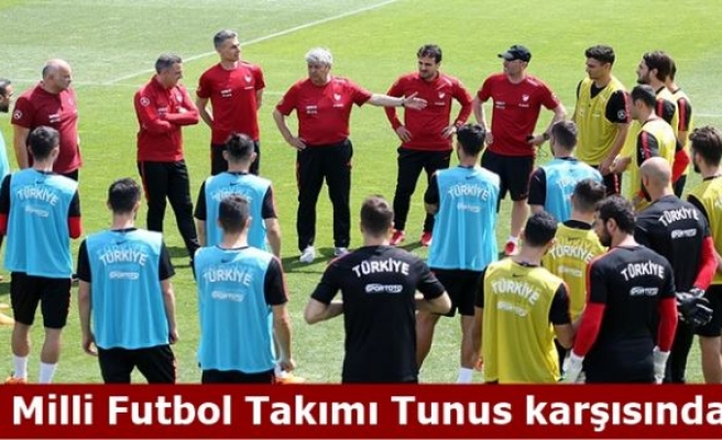 A Milli Futbol Takımı Tunus karşısında