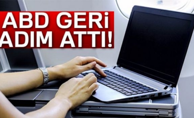 ABD, Avrupa’ya Laptop Yasağından Vazgeçti