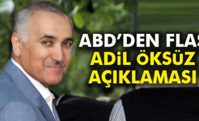 ABD Büyükelçiliğinden ’Adil Öksüz’ Açıklaması