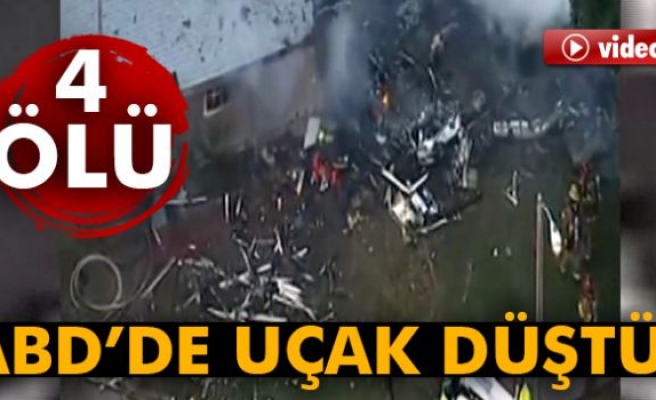 ABD'DE UÇAK DÜŞTÜ!