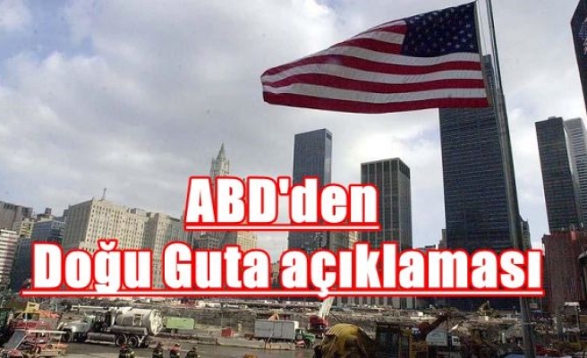 ABD'den Doğu Guta açıklaması