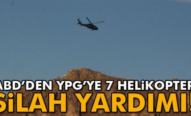 ABD’den YPG’ye 7 helikopter silah yardımı