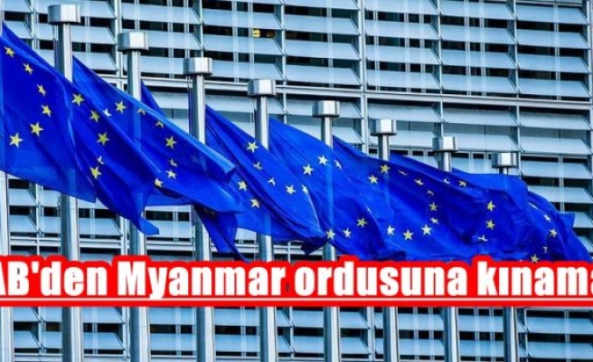 AB'den Myanmar ordusuna kınama