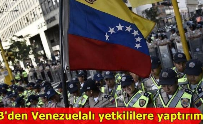 AB'den Venezuelalı yetkililere yaptırım