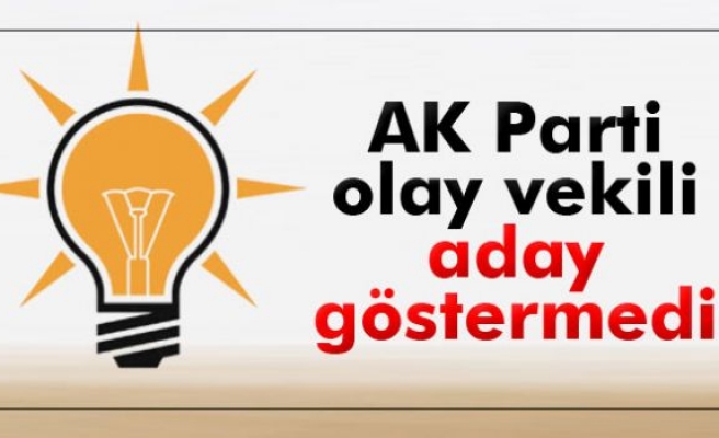 Abdurrahim Boynukalın aday gösterilmedi