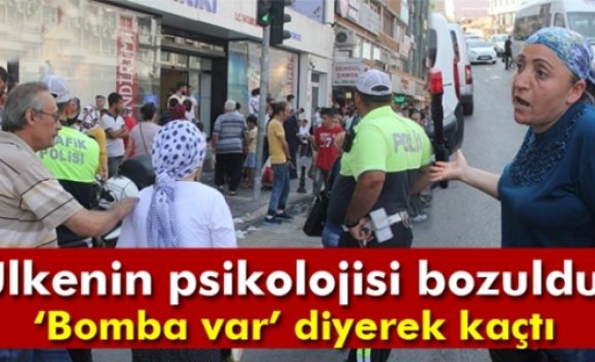 Adana'da bomba paniği