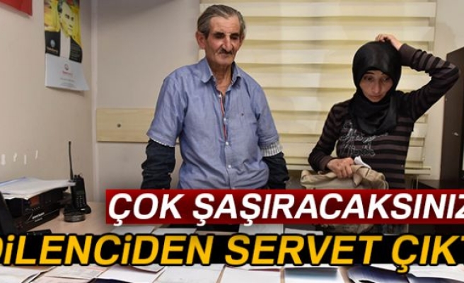 Adana'daki dilencinin banka hesabından servet çıktı