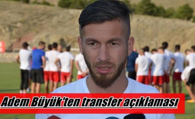 Adem Büyük'ten transfer açıklaması