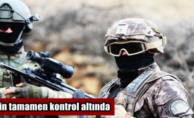 Afrin tamamen kontrol altında