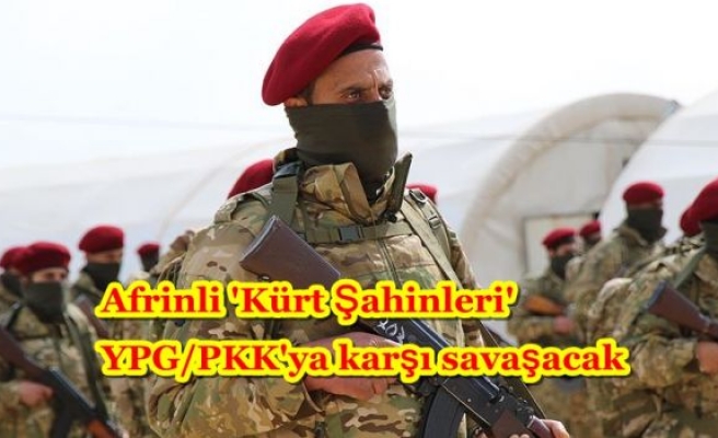 Afrinli 'Kürt Şahinleri' YPG/PKK'ya karşı savaşacak