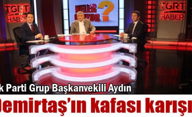 Ahmet Aydın: 'Demirtaş'ın kafası karışık'