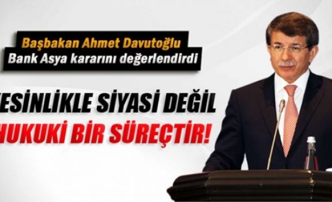 Ahmet Davutoğlu: 'Hiçbir siyasi boyutu yoktur'