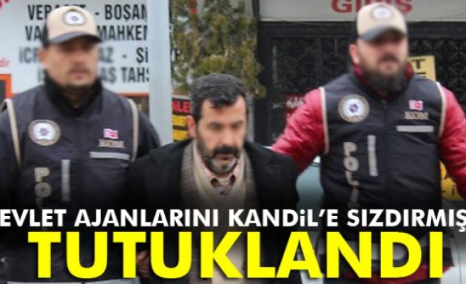 Ajanları Kandil’e sızdıran FETÖ’cü tutuklandı