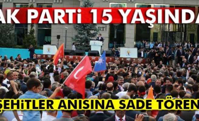 AK Parti 15 yaşında