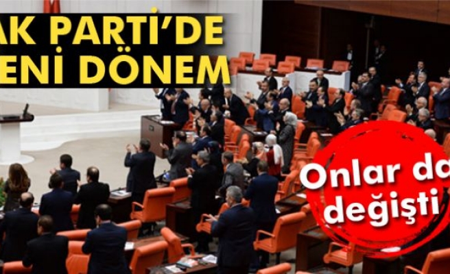 AK Parti'de grup başkanvekilleri belli oldu