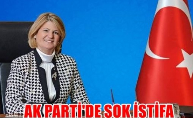 Ak Parti'de şok istifa