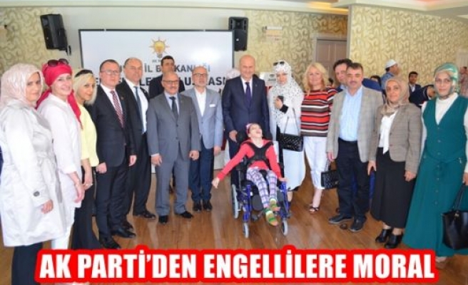 Ak Parti'den Engellilere Moral