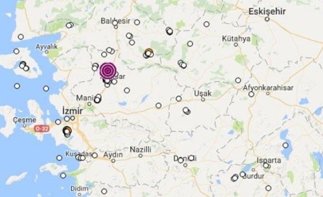 Akhisar’da 3.9 şiddetinde deprem oldu