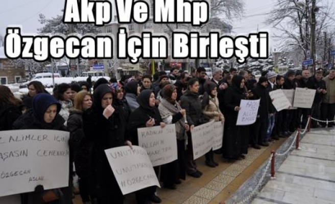 Akp Ve Mhp Özgecan İçin Birleşti