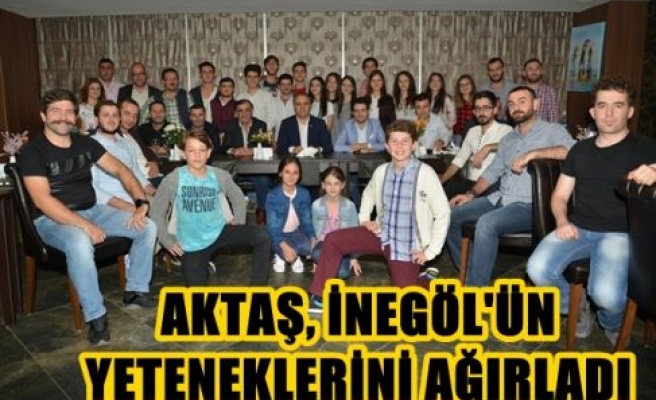 Aktaş, İnegöl’ün yeteneklerini ağırladı