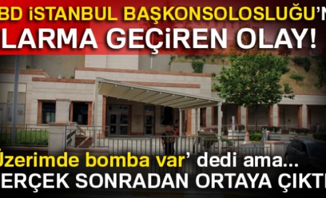 ALARMA GEÇİREN OLAY!