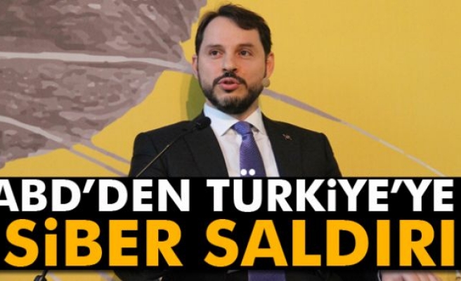 Albayrak: ABD merkezli siber saldırı yapıldı