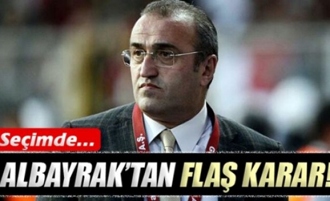 Albayrak’tan flaş karar!