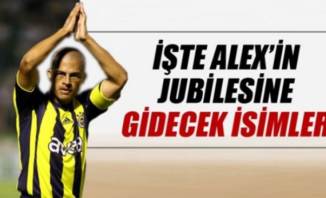 Alex jubilesine Türkiye'den çağıracağı isimleri açıkladı