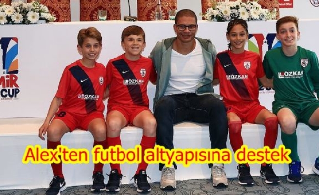 Alex'ten futbol altyapısına destek