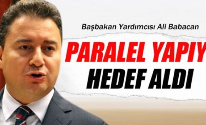 Ali Babacan ’paralel yapı’yı hedef aldı