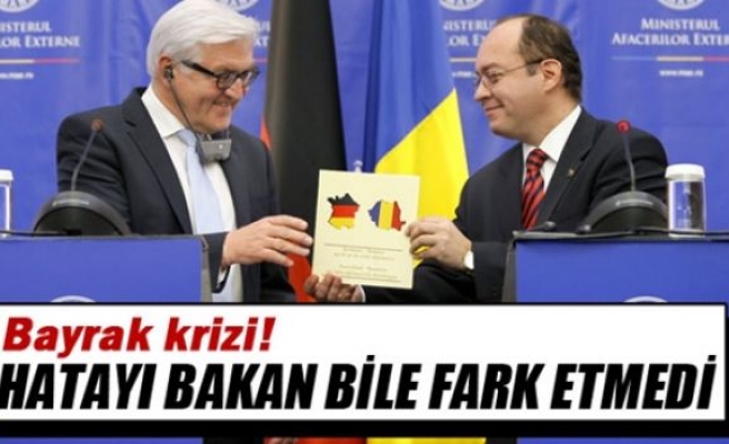 Almanya ve Romanya arasında bayrak krizi