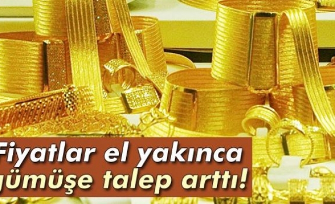 Altın fiyatlarındaki yükseliş gümüşe yaradı