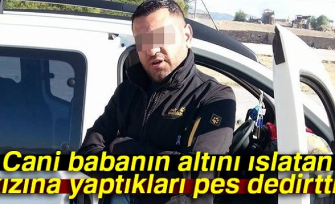 Altını ıslatan kızına yaptıkları pes dedirtti