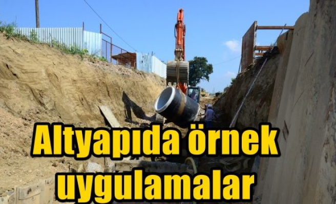 Altyapıda örnek uygulamalar