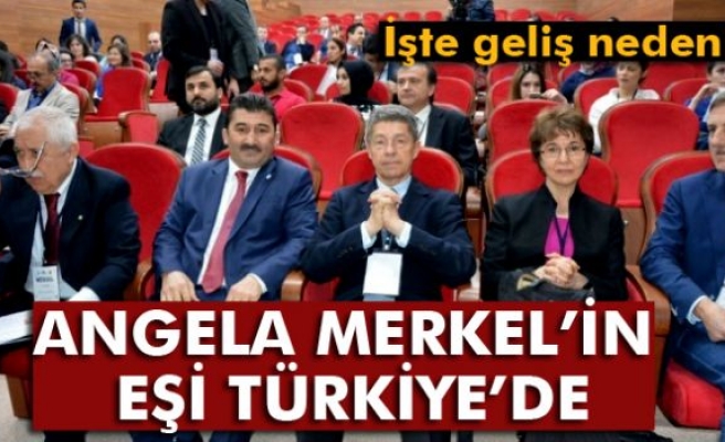 Angela Merkel’in eşi Türkiye’de