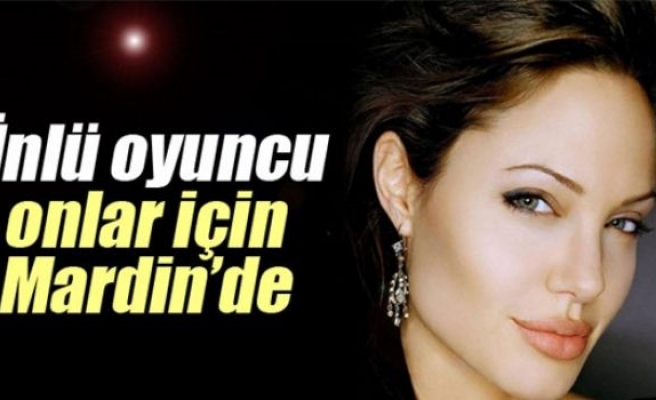 Angelina Jolie Mardin'de