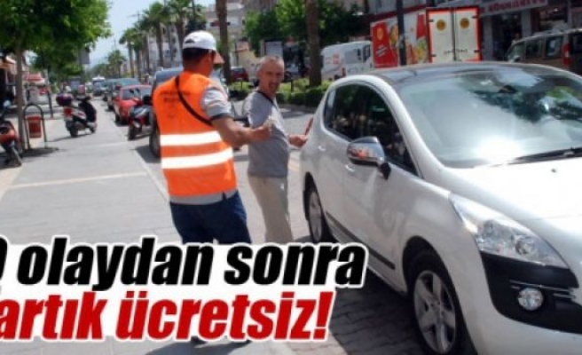 Ankara'da otoparklar ücretsiz