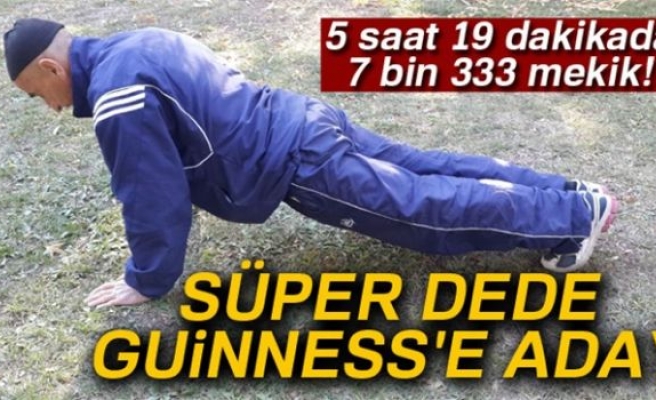 Ankaralı süper dede Guinness'e aday