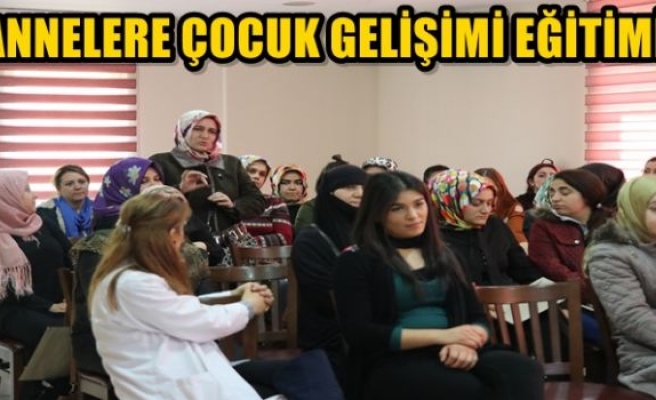 Annelere çocuk gelişimi eğitimi 